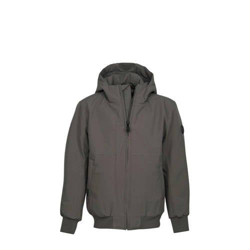 Airforce winterjas van polyester grijs