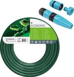 Cellfast Economic - Tuyau d'arrosage 1/2" 50m + pulvérisateur