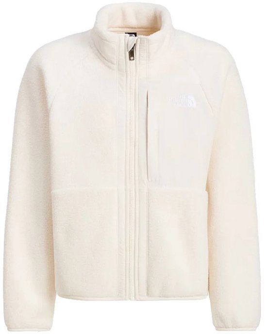 The North Face Yum Offpeak Damesvest met Ritssluiting - White Dune