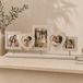 ATMOSPHERA CREATEUR D'INTERIEUR Fotokader op voet voor 5 foto's - Hout - 55,5x5,7x22,7cm