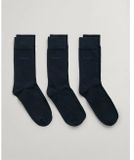 Gant Soft Sokken 3 Paren Blauw EU 40-42 Man