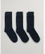 Gant Soft Sokken 3 Paren Blauw EU 40-42 Man