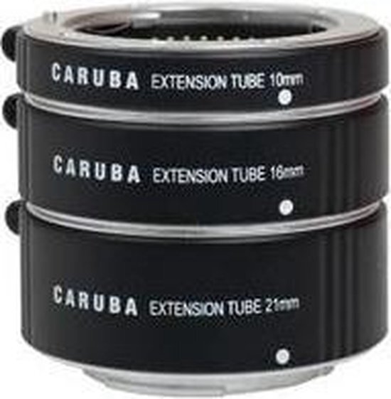 Caruba Extension Tube set Nikon 1-Serie Aluminium