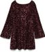 VERO MODA VMLAILA LS SEQUIN BOW DRESS EXP Dames Mini jurken