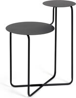 Kave Home Vidalita - Ronde bijzettafel - Zwart metaal - 60 cm