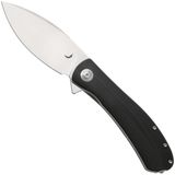 Trollsky Knives Mandu XL MT023-XL, Satin 14C28N, Black G10 zakmes