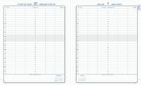 EXACOMPTA agenda 2026 'La journée planifiée 22', zwart
