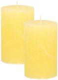 Atmosphera Stompkaars - 2x - Geel - 5 x 8 cm