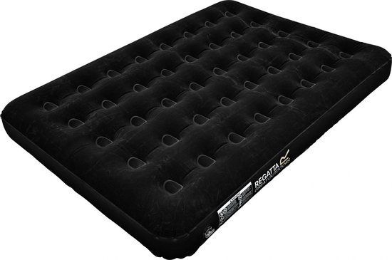 Regatta Flock Airbed Dbl Luchtbed (camping) - Zwart - 2-persoons - 185x135x25 cm