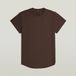 G-STAR Lash r t s Homme T-shirt Coton Col rond Manches courtes XS Coffee Bean