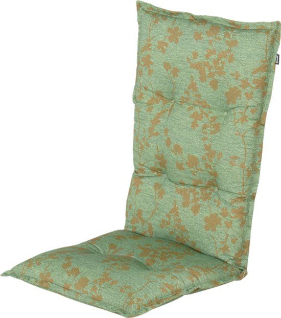 Hartman Tuinstoelkussen Aiko Green Hoge Rug 123x50x10cm