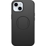OtterBox OtterGrip Symmetry Series Case voor iPhone 15, 14, 13 - Zwart