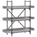 VidaXL Bibliothèque 4 étagères 100x33x145,5 cm bois de chêne gris sonoma