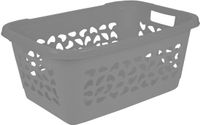 Keeeper Jost wasmand, ademend decor, 52 l, Nordic Grey