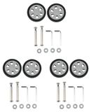 Set de 6 roues de bagage pour valises