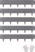 Vevor Gazonrandenset van 5 Bedranden Metaal 990x207x1,5mm Grijs