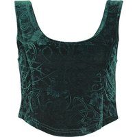 Black Premium by EMP Top - Episode of Emerald - S tot XXL - voor Vrouwen - groen