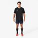 Short de rugby adulte avec poches R100 bleu