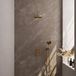 Brauer Gold Carving Thermostatische Regendoucheset Inbouw