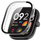 Wigento Xiaomi Redmi Watch 4: Kunststof horlogeband + beschermend glas H9, transparant