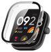 Wigento Xiaomi Redmi Watch 4: Kunststof horlogeband + beschermend glas H9, transparant