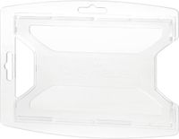Durable 895119 reXycle Pashouder clip, jojo, ketting, textielband, 10 stuk(s), Transparant