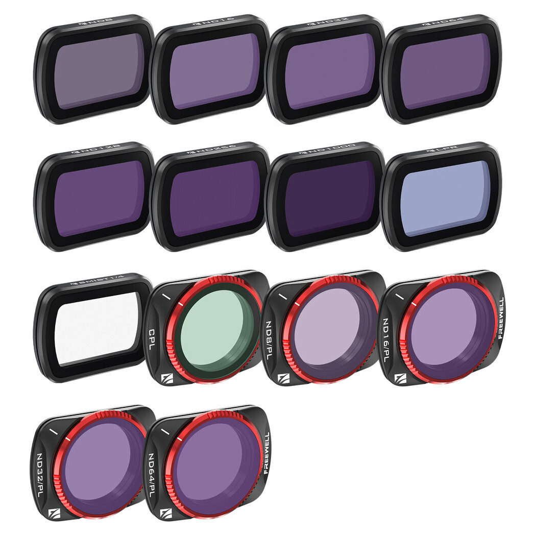 Freewell Freewell DJI Pocket 3 Mega Filter Kit 14-Pack