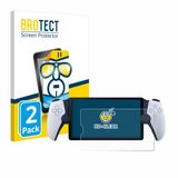 BROTECT - Screenprotector voor Sony Playstation Portal - Folie Beschermfolie transparant 2 Stuks