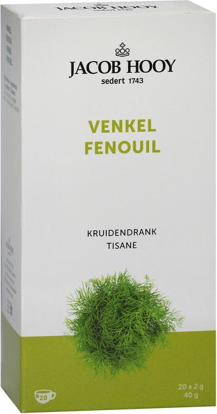 Jacob Hooy Venkeltheezakjes 20 stuks