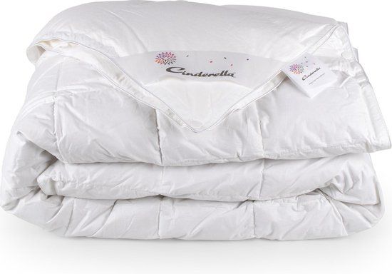 Cinderella Soul 4-seizoenen Dekbed - 1 Persoons - Eendendons - 140x220 cm