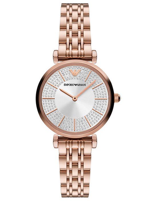Emporio Armani AR11446 Dameshorloge 32 mm - Roségoudkleurig
