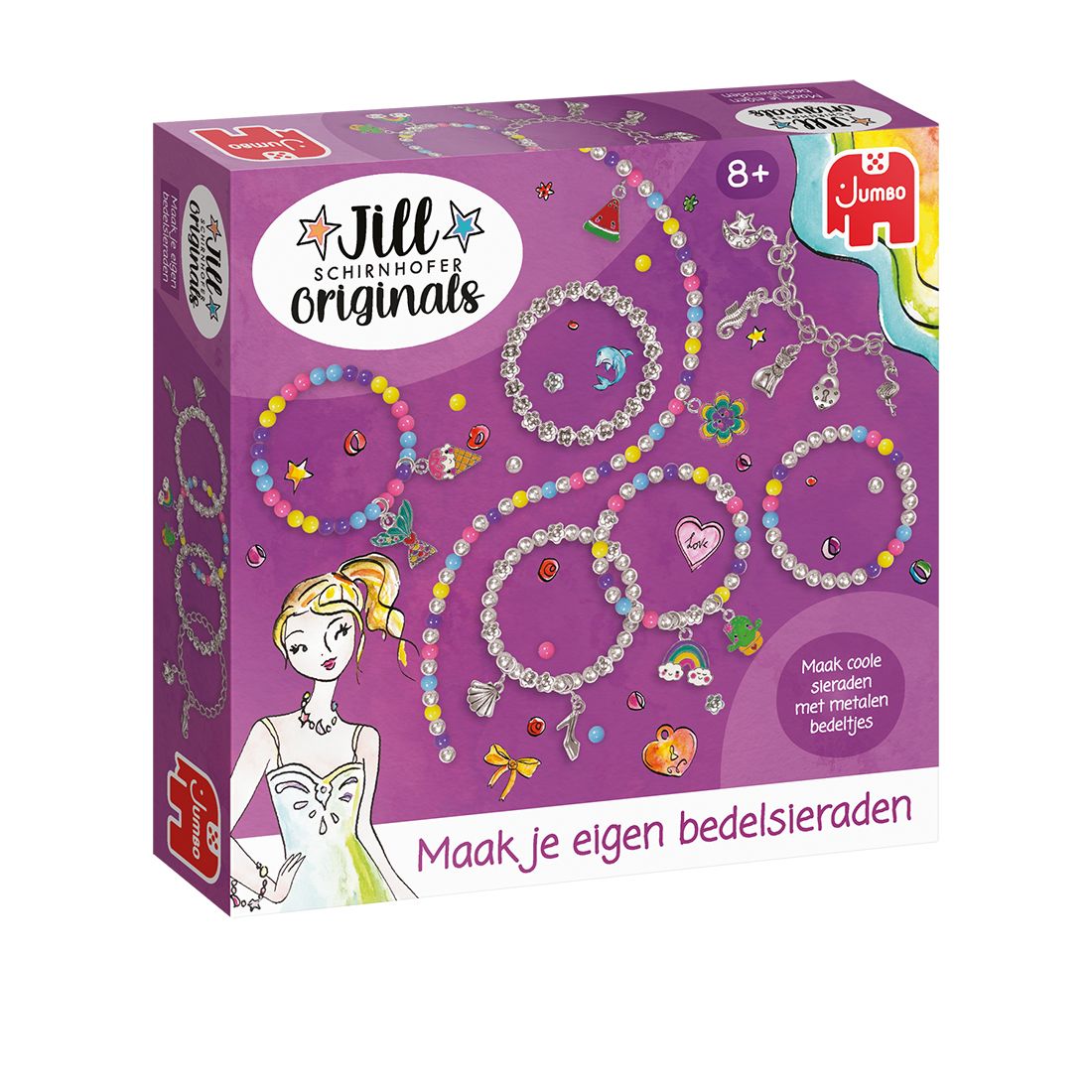Jumbo Maak je eigen sieraden - Jill - Knutselset voor Meisjes - Vanaf 6 Jaar