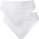 CALIDA - Dames - Slips - Katoen - Maat XS - Wit