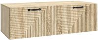 vidaXL Wandmontage TV-kast Sonoma eiken 98 x 41 x 30 cm Bewerkt hout