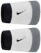 Nike Accessories Swoosh Classic Doublewide Polsband 2 Eenheden Wit Man,Vrouw