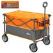 Merkloos Festivaltrolley Opvouwbare Campingwagen - 228 l - Heavy duty - Opvouwbaar - Met bekerhouders