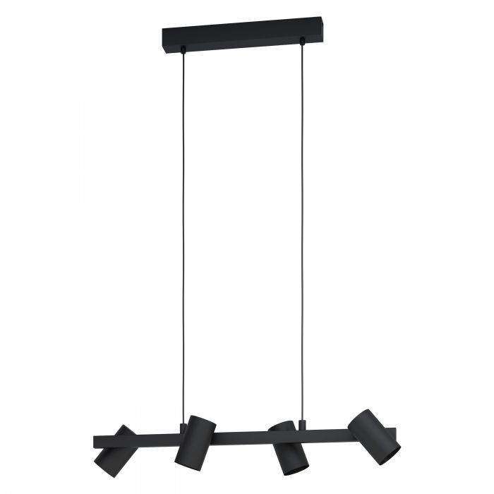 EGLO Gatuela 1 Hanglamp Zwart - E14 - 110cm
