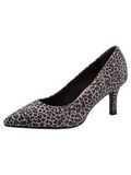 Tamaris Dames Pumps 1-22434-41 Leo Leer Blokhak Puntige neus 36 EU