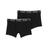 PUMA Heren - Unisex Heren Everyday zwarte Bodywear - Boxer Maat M