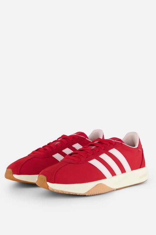 Adidas Run 76/26 Sneakers Rood Synthetisch Dames Maat 36