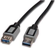 Digitus USB A/USB A 3m USB-kabel USB 3.2 Gen 1 (3.1 Gen 1) Zwart