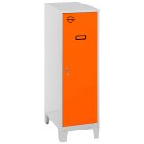 SimonRack Spind, métal, gris/orange, 1015 x 300 x 500 cm
