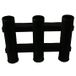 YJ-ZJ-010 Support de canne à pêche en ABS pour bateau - Noir