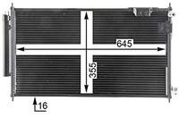 MAHLE AC 826 000P A/C-condensator