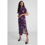 Ruby Ruby midi jurk met plooien detail bloemenprint