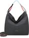 Fritzi aus Preußen Schoudertas Hobo Limited Leo Rainbow Sky Hobo Bag Leo Soft Anthra Donkergrijs