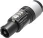 Neutrik NAC3FXXB-W-L vergrendelbare AC-netkabelconnector
