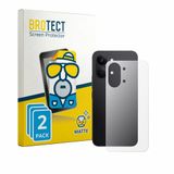 BROTECT - Screenprotector voor Xiaomi Poco X8 Pro Max (Achterkant) - Folie Beschermfolie matte 2 Stuks
