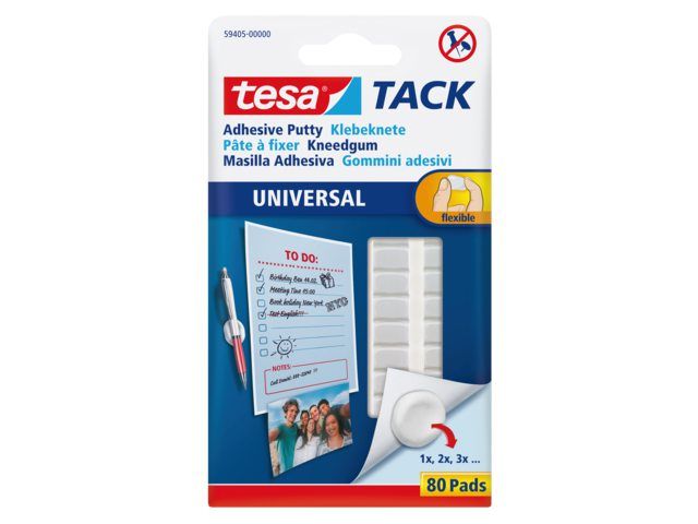 tesa Tack Kneedgum - 80 stuks - 4042448365699