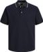JACK&JONES JPRBLAETHAN DETAIL SS POLO JNR Jongens Polo Night Sky Maat 152